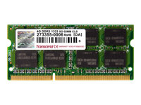 Transcend - DDR3 - module - 4 Go - SO DIMM 204 broches - 1333 MHz / PC3-10600 - CL9 - 1.5 V - mémoire sans tampon - non ECC TS512MSK64V3N