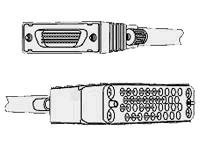 Cisco - Câble V.35 (DTE) - DB-60 (M) pour M/34 (V.35) (M) - 3 m - blindé - pour Cisco 16XX, 25XX, 36XX, 4000, 4800, 70XX, 71XX, 72XX, 73XX, 74XX, 75XX, 76XX; AccessPro CAB-V35MT=