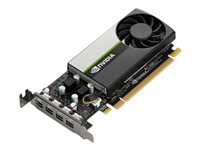 NVIDIA T1000 - Carte graphique - T1000 - 4 Go GDDR6 - PCIe 3.0 x16 profil bas - 4 x Mini DisplayPort FPCGP421GP