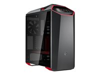 Cooler Master MasterCase MC500MT - Tour - ATX étendu - pas d'alimentation (ATX) - rouge/noir métallique - USB/Audio MCM-M500T-RH5N-S00