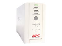 APC Back-UPS CS 650 - Onduleur - CA 230 V - 400 Watt - 650 VA - RS-232, USB - connecteurs de sortie : 4 - beige BK650EI
