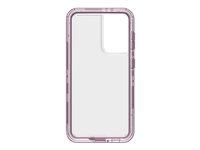 LifeProof NËXT - Coque de protection pour téléphone portable - 50 % de plastique recyclé, verre au phosphate d'argent - napa (clair/lavande) - pour Samsung Galaxy S21 5G 77-81771