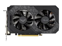 ASUS TUF-GTX1650-4GD6-GAMING - Carte graphique - GF GTX 1650 - 4 Go GDDR6 - PCIe 3.0 x16 - DVI, HDMI, DisplayPort 90YV0EH1-M0NA00